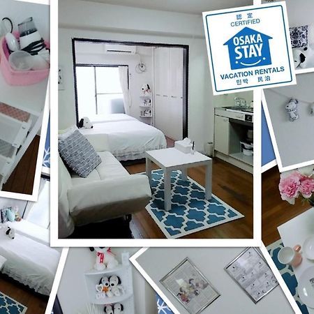 Airbnb Licensed Namba Dotonbori 1Min Max 6Pax 오사카 외부 사진